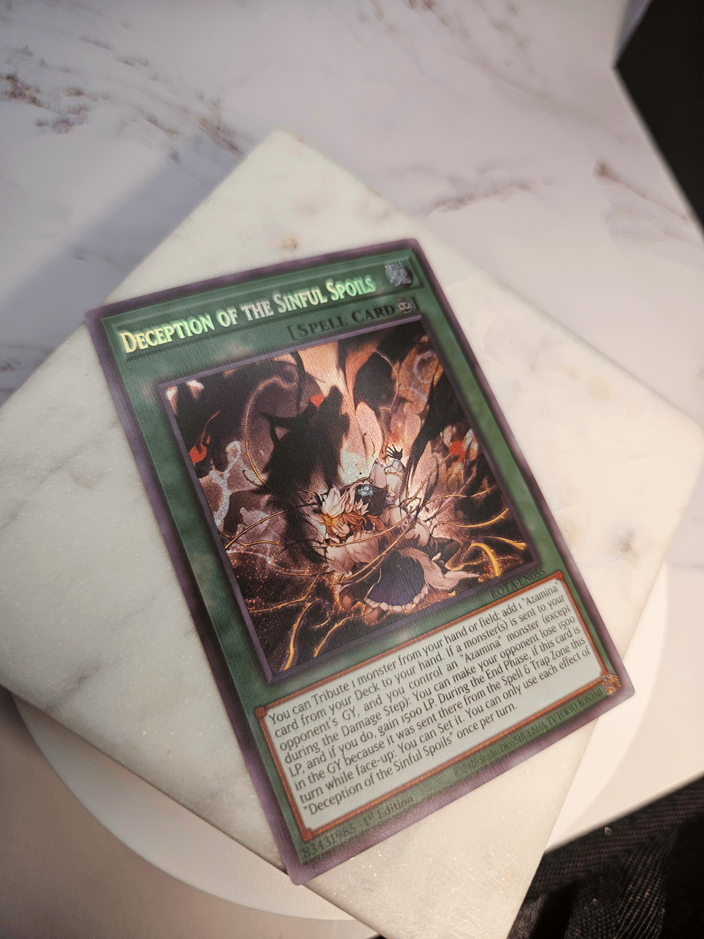 Deception of the Sinful Spoils (ROTA-EN055) — ValueTCG
